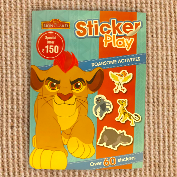 Disney Lion Guard Sticker Play Activity Book
